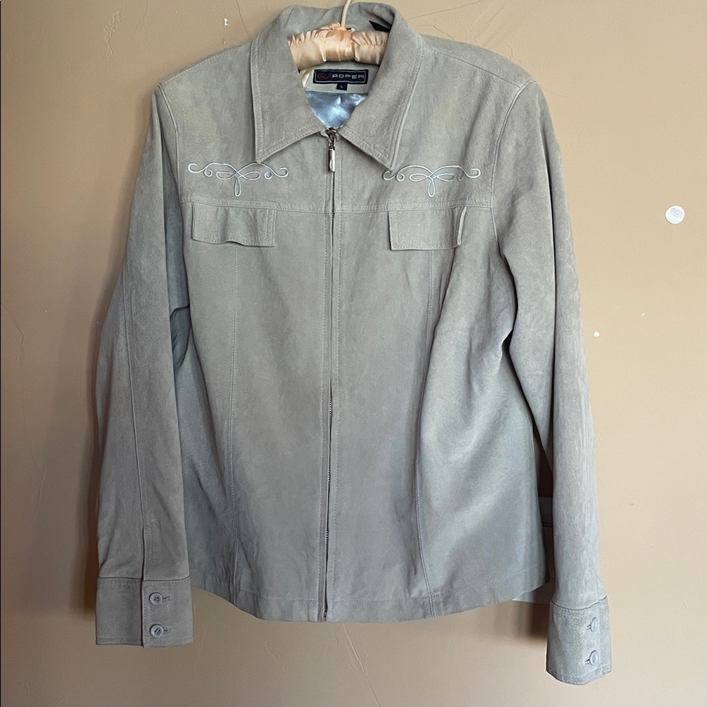 Roper leather Jacket size L in excellent condition. - Picture 1 of 11